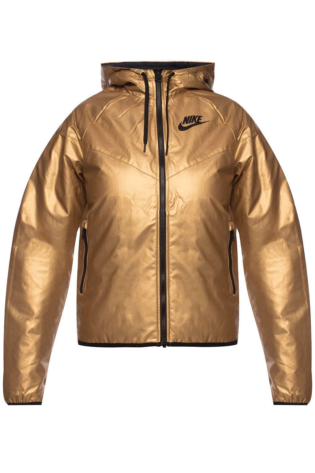 nike gold windbreaker